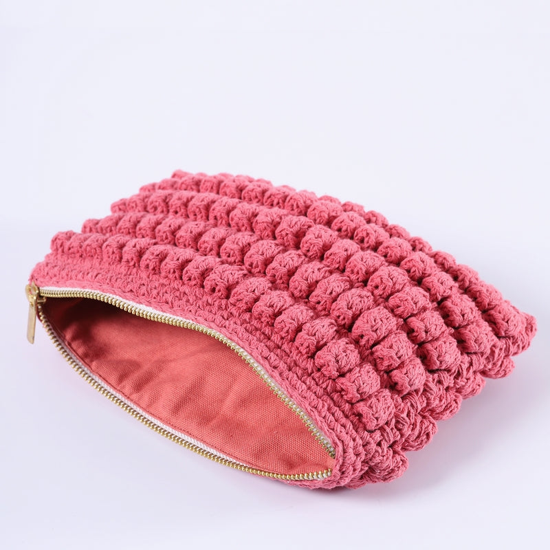 Matti Crochet Makeup Bag