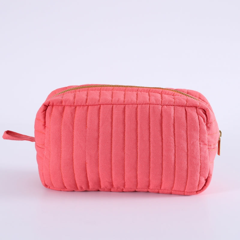 Mathilde Makeup Bag Medium - PINK