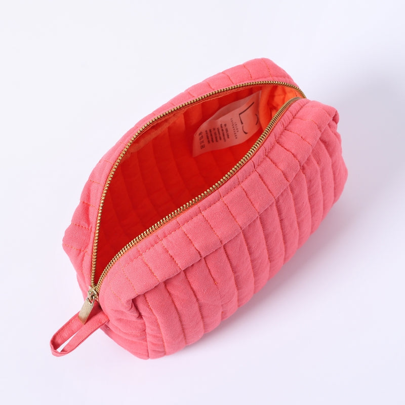 Mathilde Makeup Bag Medium - PINK