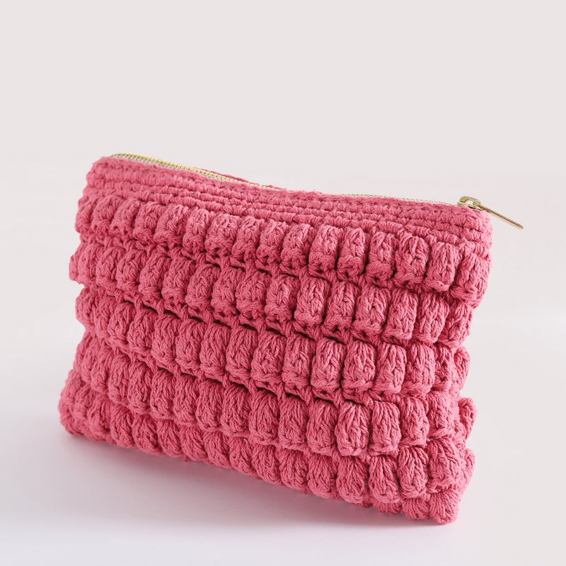 Matti Crochet Makeup Bag