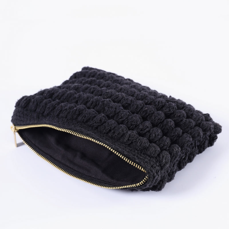 Matti Crochet Makeup Bag