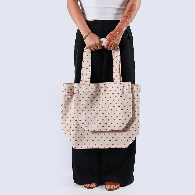 Charlie Sac fourre-tout Coeur S