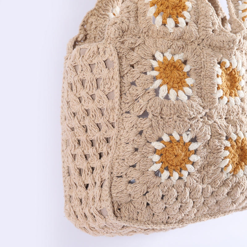 Simba Crochet Shoulder Bag