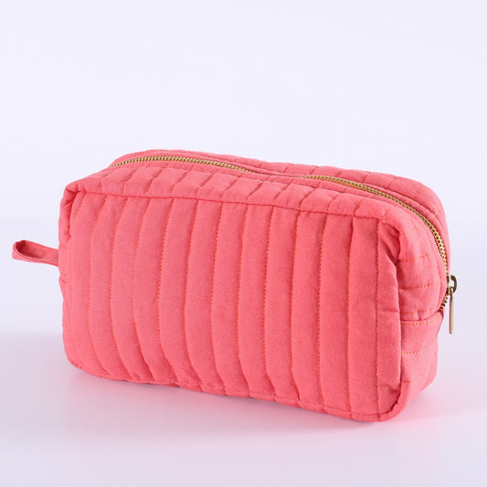 Mathilde Makeup Bag Medium - PINK